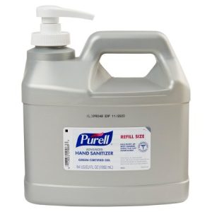 Purell® Hand Sanitizer Advanced Green Certified 64 oz. Ethyl Alcohol Gel Dispenser Refill Bottle