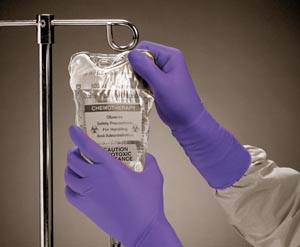 HALYARD PURPLE NITRILE-XTRA™ EXAM GLOVES (1 cs) Medium, 50/bx, 10 bx/cs