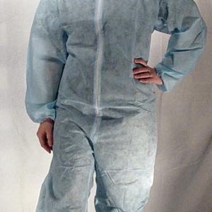 DUKAL COVERALLS (1 cs) Coveralls, White, Size XXXL, Disposable, 5/bg, 5 bg/cs