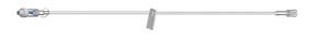 AMSINO IV EXTENSION SET MICROBORE TUBING (1 ct) 6"
