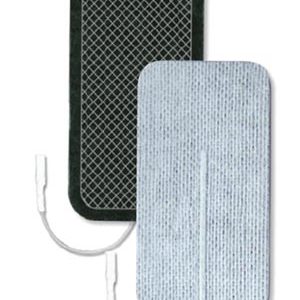 AXELGAARD ULTRASTIM® WIRE ELECTRODES (1 cs) 2" x 4" Rectangle, 4/pk, 10 pk/bg, 1 bg/cs