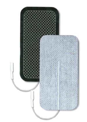 AXELGAARD ULTRASTIM® WIRE ELECTRODES (1 cs) 2" x 4" Rectangle, 4/pk, 10 pk/bg, 1 bg/cs