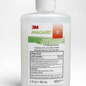 3M™ AVAGARD™ D INSTANT HAND ANTISEPTIC (1 cs) 88mL, 48/cs